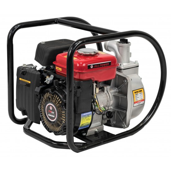 All Power 2.5 HP Powered 1.5 inch Clear Water Pump, 48 Gallon Per Minute, WP150