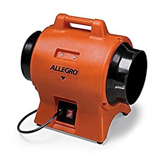 Allegro Industries 9539-12DC 12 in. DC Industrial Plastic Blower