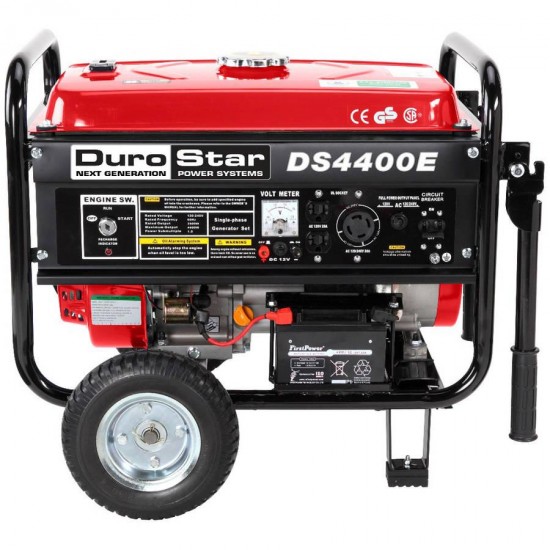 DuroStar 4400/3500W Electric Start Portable Generator
